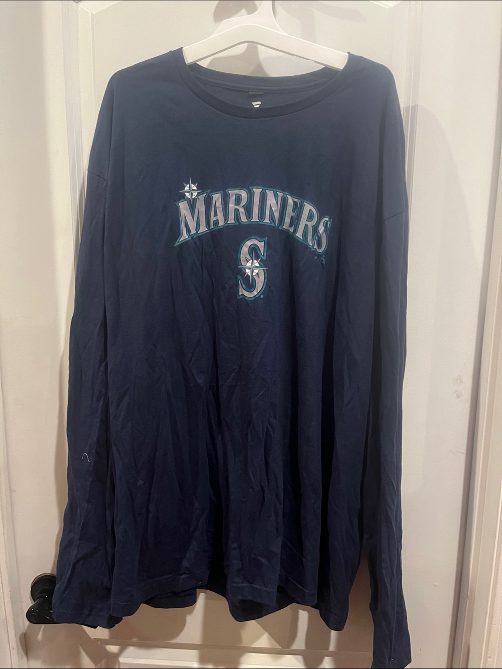 Fanatics Navy Seattle Mariners Long Sleeve Tee